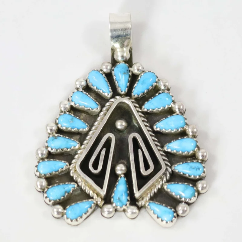 Kingman Turquoise Pendant