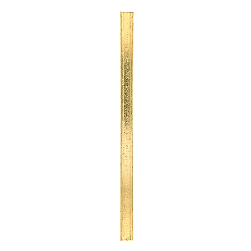 Brass Blank Four Sided Bar Pendant / SBB0210