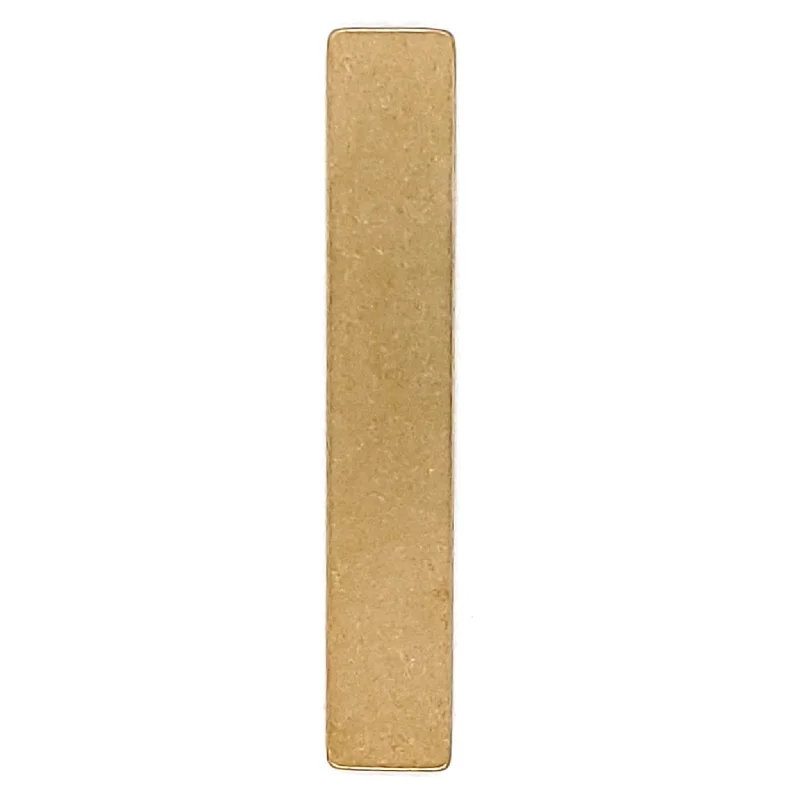 Brass Blank Rectangle Pendant / SBB0224