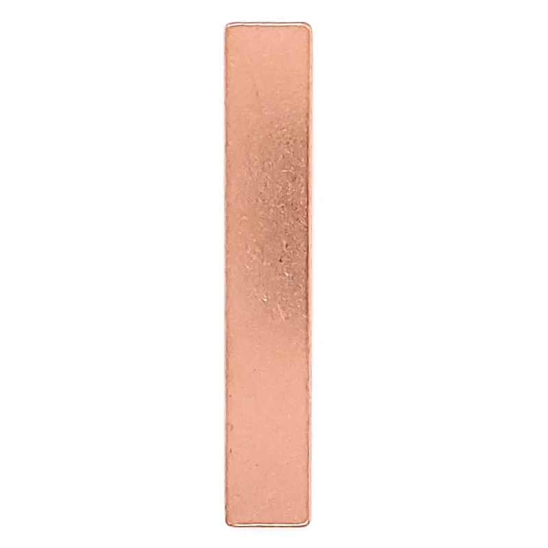 Copper Blank Rectangle Pendant / SBB0173