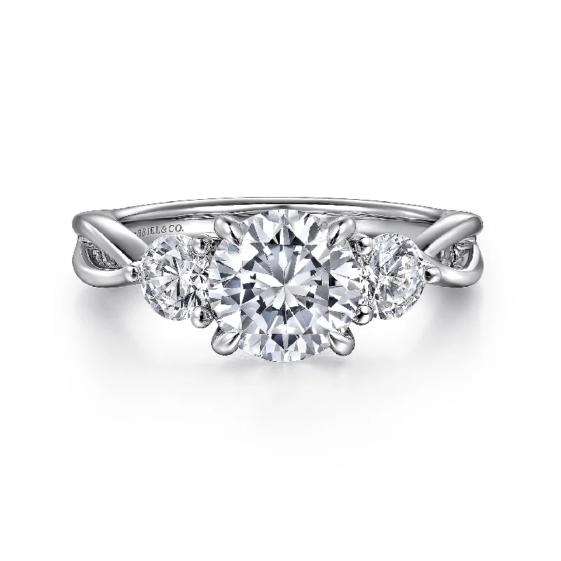 GABRIEL & CO "Classic" Engagement Ring