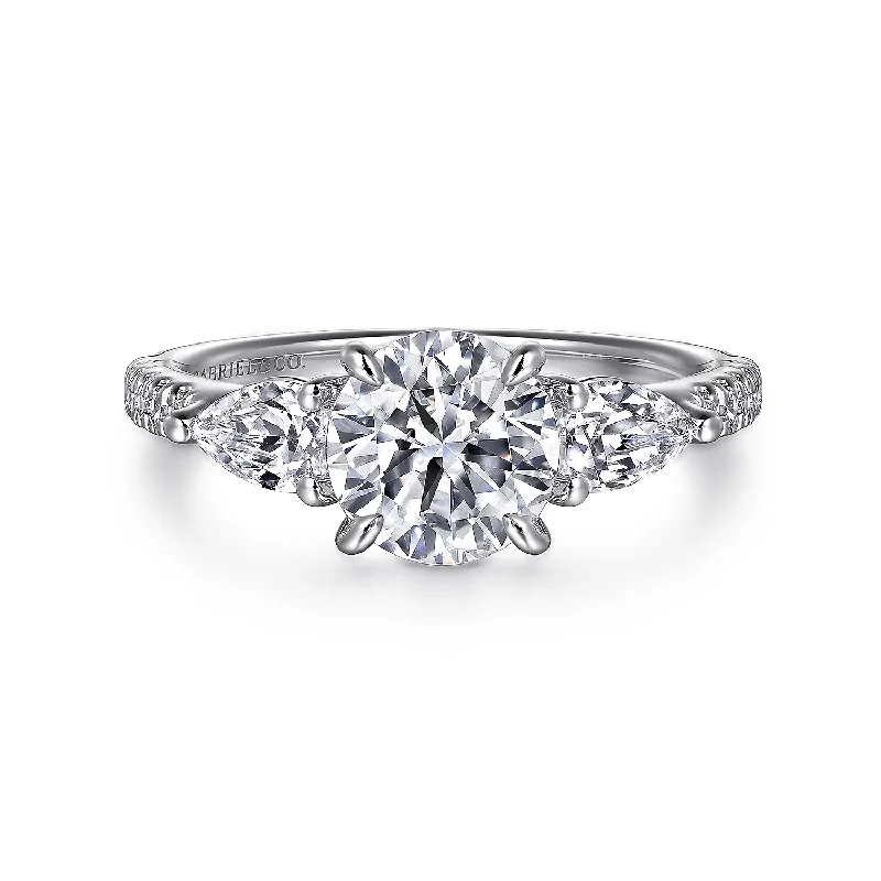 GABRIEL & CO "Classic" Engagement Ring