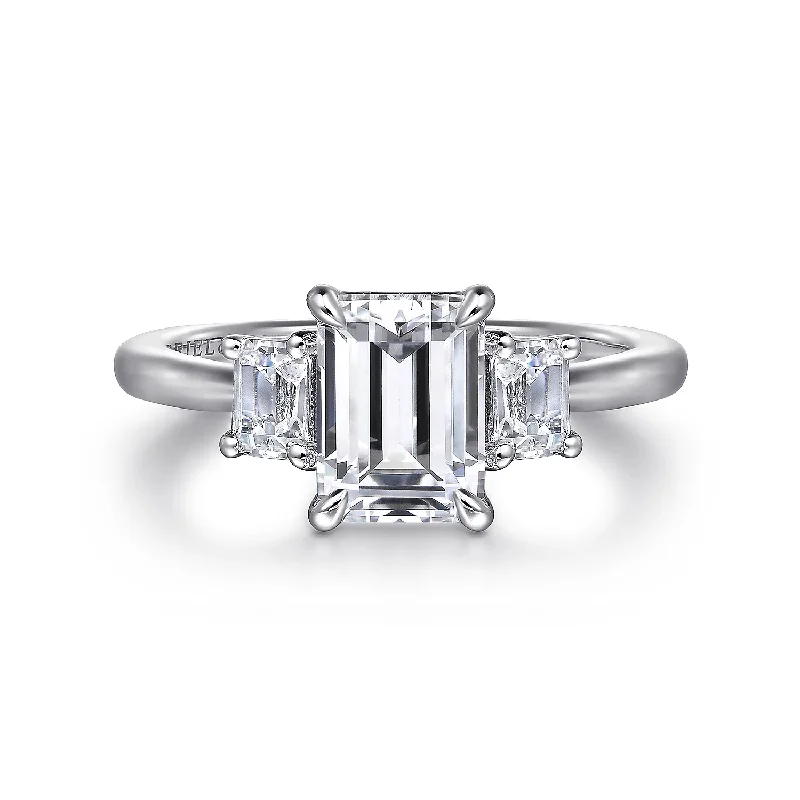 GABRIEL & CO "Classic" Engagement Ring