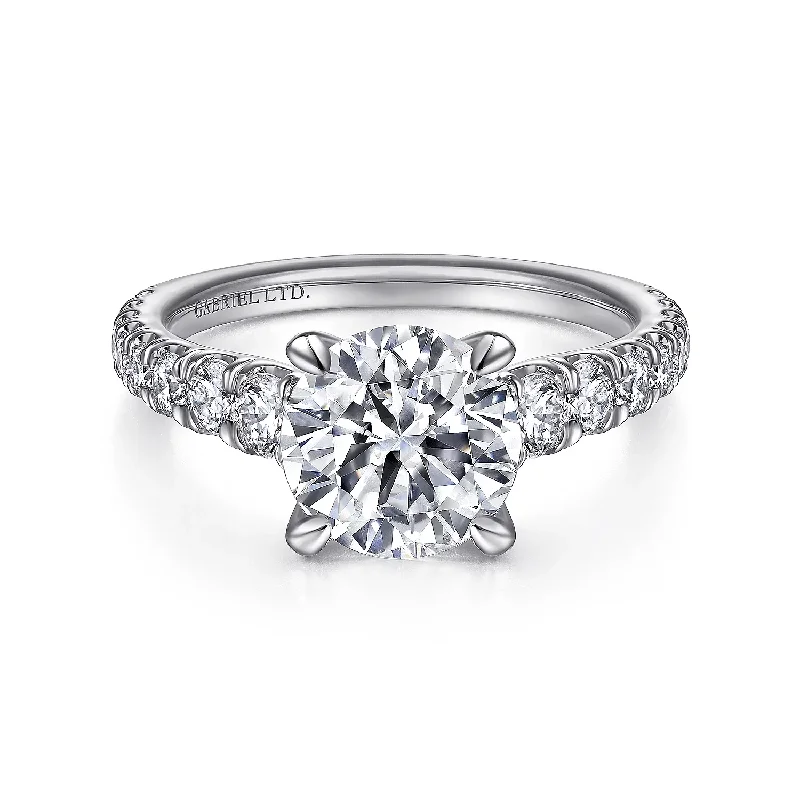 GABRIEL & CO "Contemporary" Engagement Ring