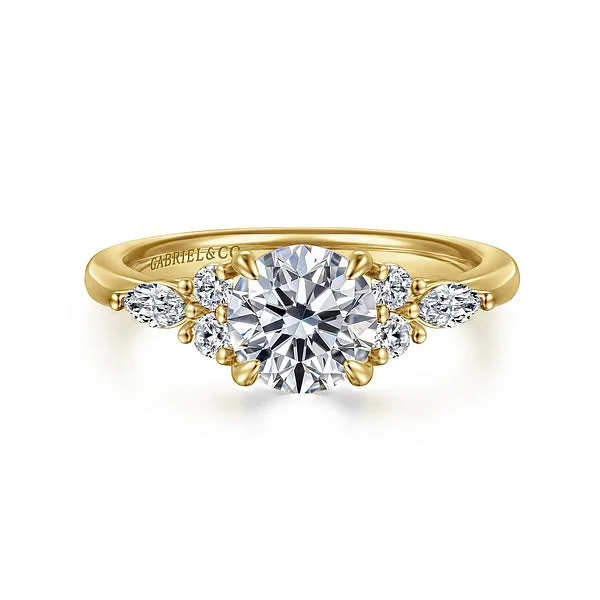 GABRIEL & CO Diamond Engagement Ring