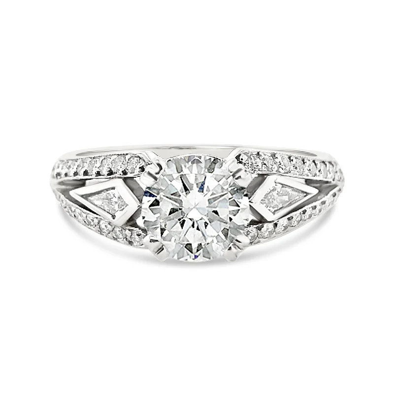 Michael Beaudry Diamond Engagement Ring