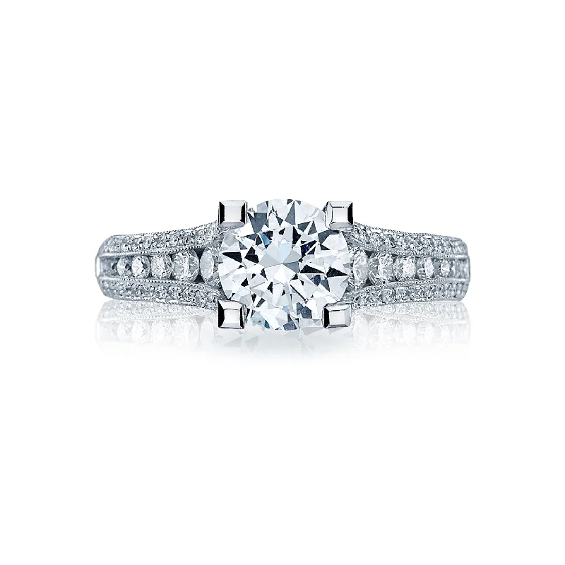 Tacori "Classic Crescent" Engagement Ring