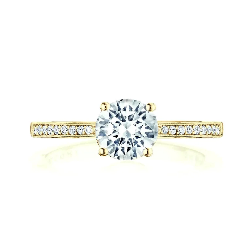 Tacori "Coastal Crescent" Engagement Ring