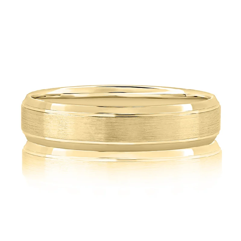 A. JAFFE Men's Wedding Band