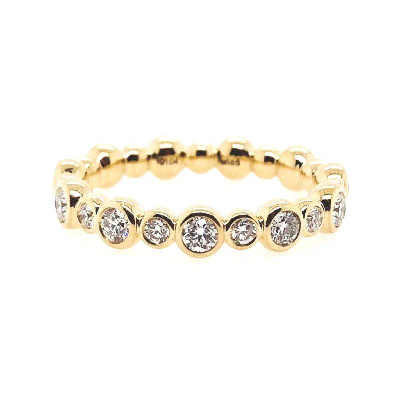 Forevermark Yellow Gold Diamond Eternity Band