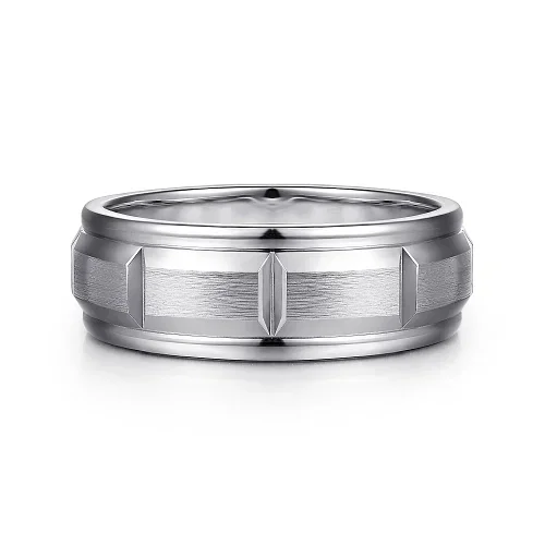 GABRIEL & CO "Contemporary" Men's Wedding Band