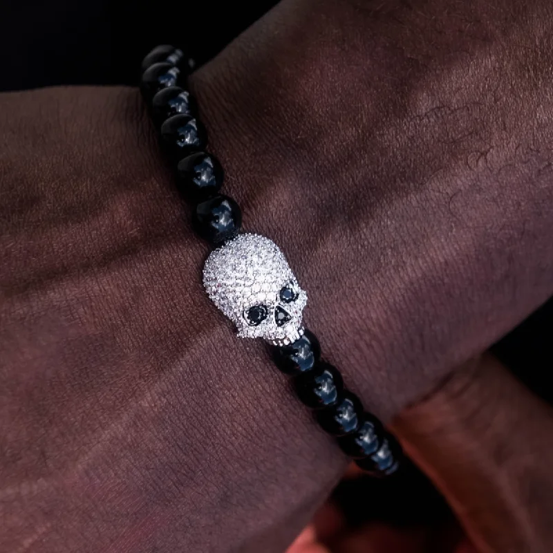 Skull Beaded Bracelet