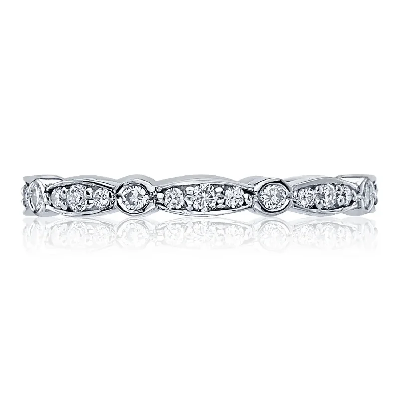 Tacori "Sculpted Crescent" Eternity Band