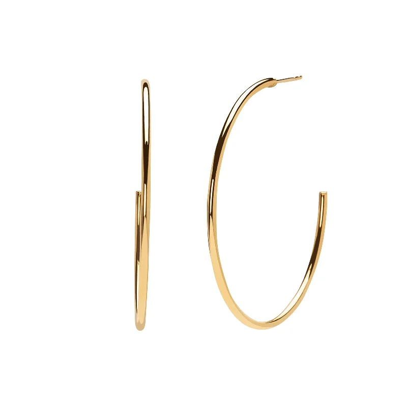 Large Hoops - 1.5mm