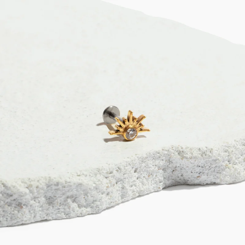 Single Nano Sunrise Flat Back Stud