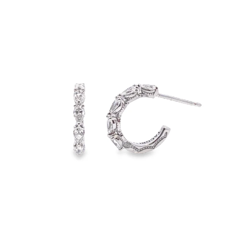 Tacori "Stella" Hoop Earrings