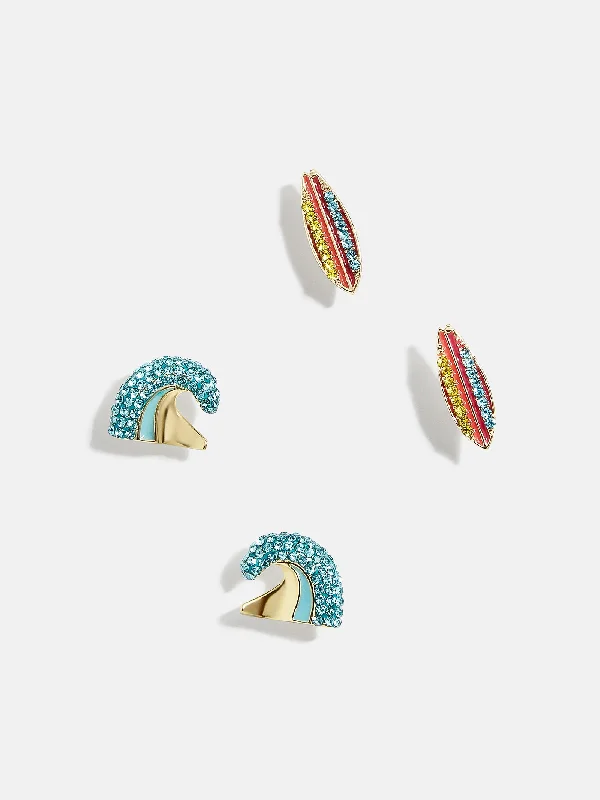 Surfs Up Earring Set - Surfs Up