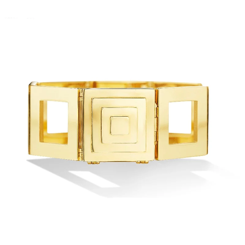 Cadar 18K Yellow Gold Foundation Statement Bracelet