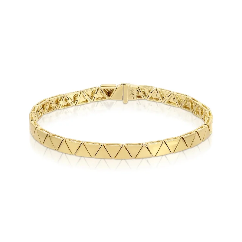 Anita Ko 18K Yellow Gold Thin Cleo Bracelet