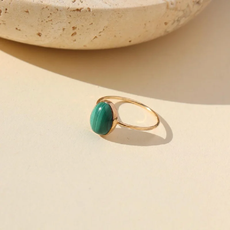 Malachite Ring