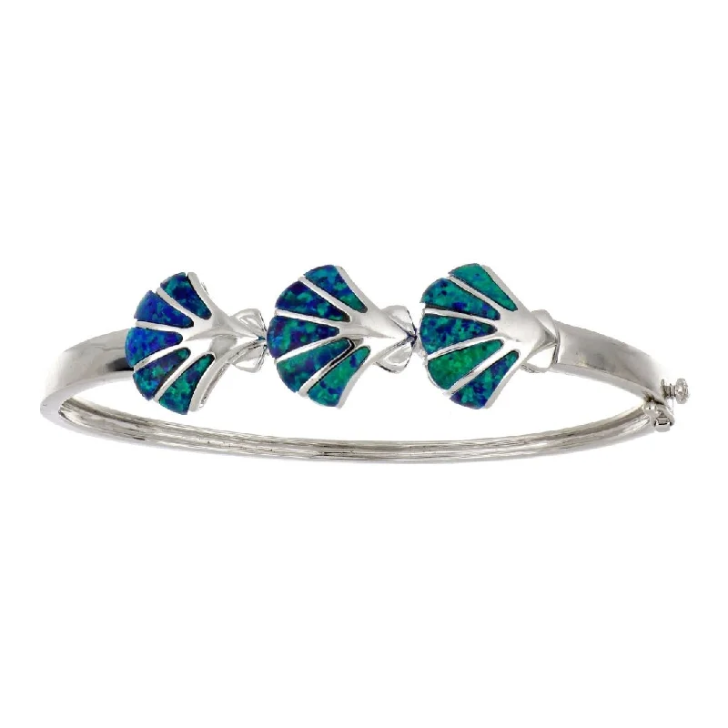 Inlay Opal Bangle