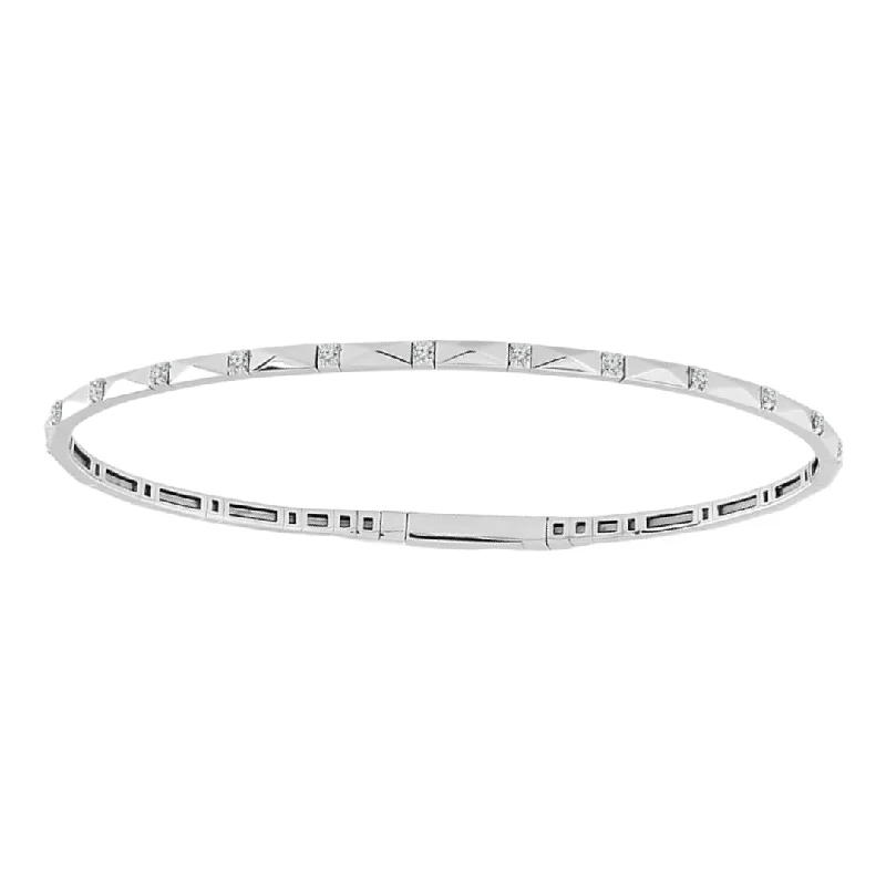 White Diamond Bangle (White Diamond 0.17 cts.)