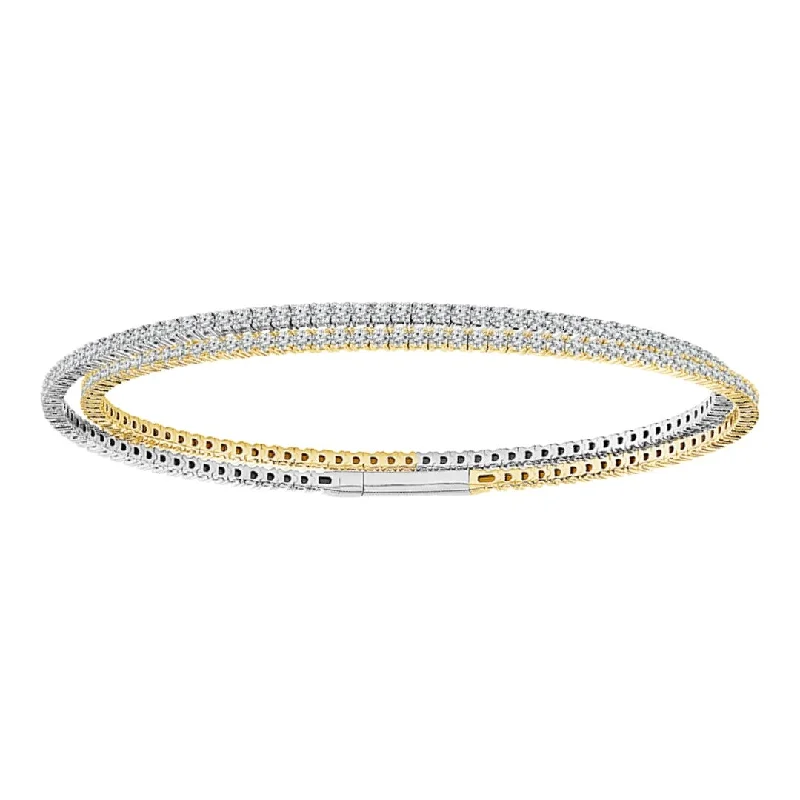 White Diamond Bangle (White Diamond 2.75 cts.)