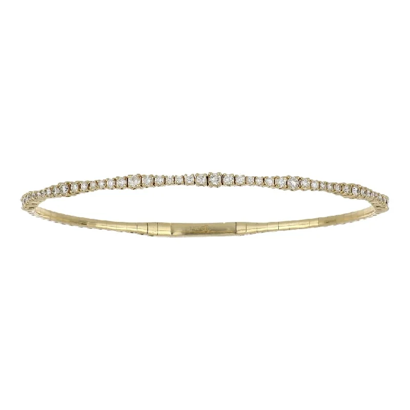 White Diamond Bangle(White Diamond 0.75 cts.)